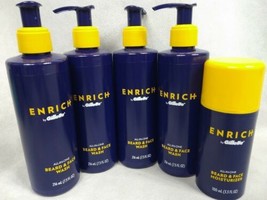 Enrich By Gillette All In One Beard &amp; Face Wash 4 Bottles &amp; 1 Moisturizer  - $34.95