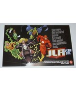 1997 DC Comics JLA promo poster: Flash/Black Canary/Green Lantern/Aquama... - £16.91 GBP