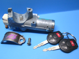 12-19 Nissan Versa Sedan Note Ignition lock Cylinder CVT 2 keys D8700-1HL0A OEM - £104.57 GBP