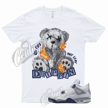 FIRE T Shirt for 4 Retro White Midnight Navy Georgetown Light Smoke Grey Red - £18.05 GBP+