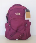 THE NORTH FACE WOMEN&#39;S JESTER LUXE SCHOOL LAPTOP BACKPACK BOYSENBERRY/BUR - $93.26 CAD