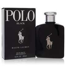 Polo Black by Ralph Lauren Eau De Toilette Spray 4.2 oz (Men) - £59.29 GBP