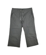 Prana Pants Womens Size Large Bliss Capri Gray Casual Hiking - $637.63 MXN