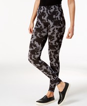 First Looks Womens Floral Print Leggings,Floral Black,Grey,Small/Medium - £23.77 GBP