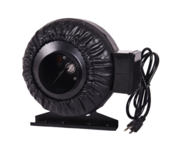 Costway 4” Inch Inline Fan Hydroponics Exhaust Fan Duct Cooling Fan Strong CFM - £58.93 GBP