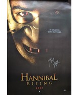 GASPARD ULLIEL SIGNED Film Poster- HANNIBAL RISING 2007  27&quot;x 40&quot; w/coa - $463.65 CAD