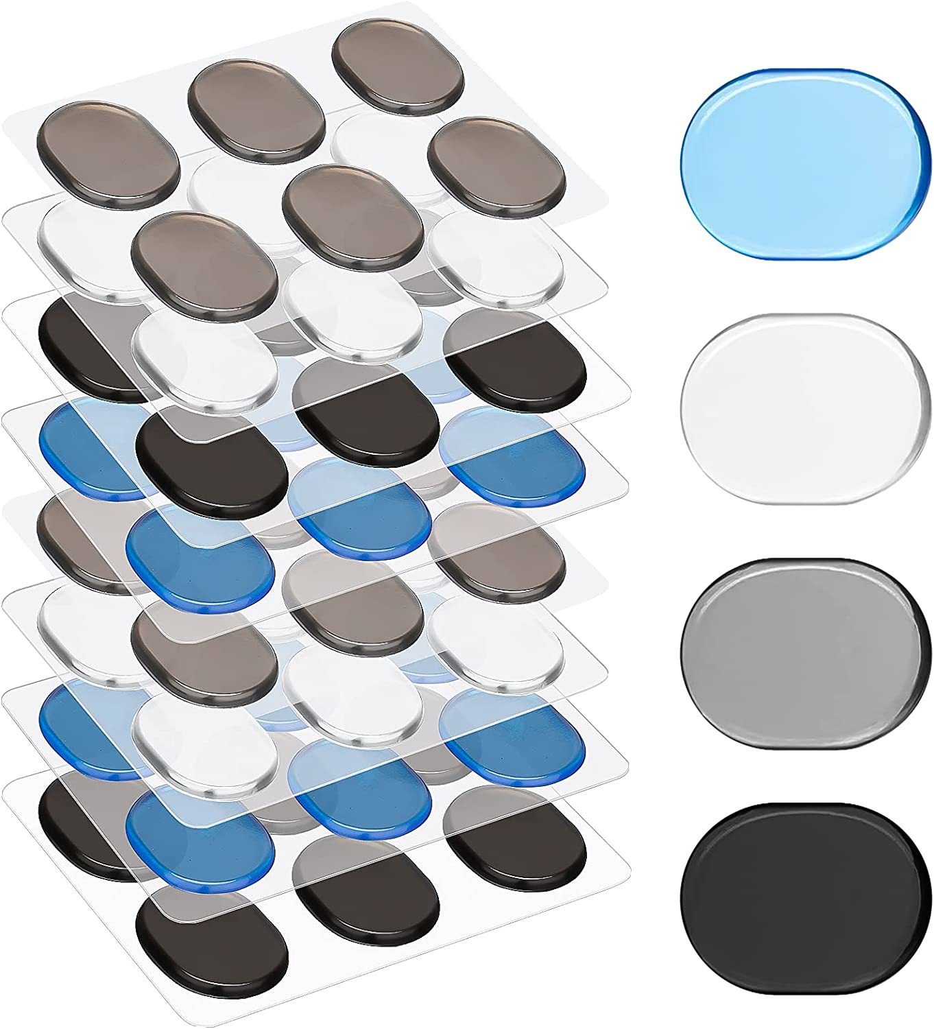 48 Pc\. Drum Silencers Dampeners Gel Pads, Silicone Drum Silencers Soft ... - $31.97