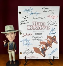 Rio Bravo Script Signed- Autograph Reprints- 126 Pages- John Wayne- Westerns - $24.99