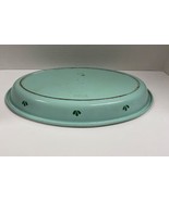 Vintage Dru Holland Seafoam Blue Tulip Au Gratin Baking Dish 1970’s LARG... - $1,140.41 MXN