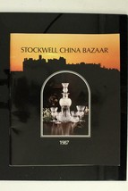 Vintage Advertising Crystal Scotland Stockwell China Bazaar Store Catalog 1987 - £15.21 GBP