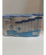  Summer Waves Heavy Duty Pool Filter Cartridge 4 Pack A or C Type Replac... - $42.56