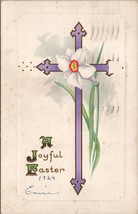 A Joyful Easter Vintage Holiday Greeting Postcard PC364 - £4.01 GBP