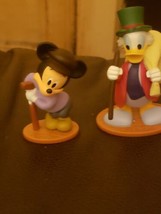 Disney Just Play A Christmas Carol Figures Tiny Tim Scrooge McDuck 4&quot; - £21.57 GBP