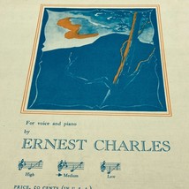 Vintage Sheet Music, Sweet Song of Long Ago by Ernest Charles, Schirmer 1933 - £11.67 GBP