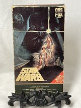 Star Wars (VHS) 1977 original RARE 1984 CBS FOX VIDEO Hi-Fi Red Label Te... - £22.13 GBP