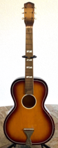 &quot;The Globe&quot; Acoustic Guitar - Needs Work - Vintage - £66.52 GBP