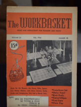 The Workbasket and Home Arts Magazine - July 1956 Volume 21 Number 10 - £5.44 GBP