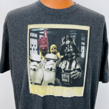 Vtg Star Wars XL Polaroid Pict T Shirt Darth Vader Chewbacca Stormtroope... - $39.99