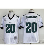 Men&#39;s Brian Dawkins #20 Stitched Jersey White Green - €38,31 EUR+