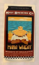 Mana Wheat Can Sticker Maui Brewing Company Craft Beer Hawaii Mancave - £3.15 GBP