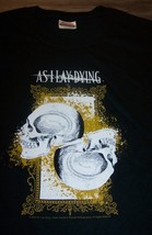 As I Lay Dying Skulls Band T-Shirt Mens Xl 2005 New - £15.79 GBP