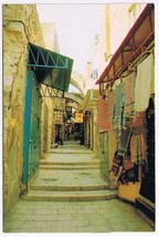 Israel Postcard Jerusalem Via Dolorosa - £2.31 GBP