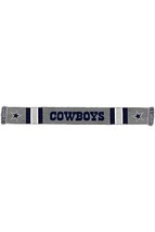 Dallas Cowboys NFL Knit Winter Scarf Bound Edge 6&quot; wide by 57&quot; long by FOCO - £18.87 GBP