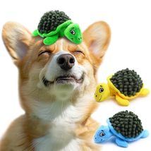 Aqezd Turtle Dog Squeaky Toy 2-in-1 Plush Rubber Core Small Breed - $83.27 MXN Aqezd Turtle Dog Squeaky Toy 2-in-1 Plush Rubber Core Small Breed - $83.27 MXN