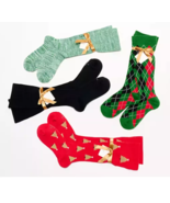 Tommie Copper 4PK Holiday Christmas Classic Over Calf Compression Socks ... - $41.37 CAD