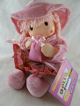 Kellytoy Musical Movement Windup Doll Vintage Beanie Rag doll Mint with tag - $21.67