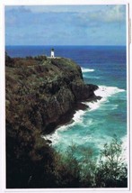 Postcard Kilauea Lighthouse Island Of Kauai Hanalei Hawaii - £3.88 GBP