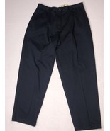 NWT LL Bean Bayside Wrinkle Free Pleated Cotton Pants w/ Comfort Waist S... - $57.33 CAD