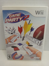 Nintendo Wii Game Party 2 Tournament 2007 CASE &amp; MANUAL ONLY - $3.50