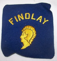 Vintage Findlay Ohio High School Band Embroidered Square Uniform Patch - £7.90 GBP