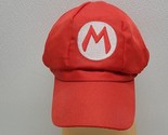 Super Mario Bros. Retro Red Mario Costume Cosplay Embroidered Hat Cap - £9.72 GBP
