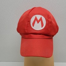 Super Mario Bros. Retro Red Mario Costume Cosplay Embroidered Hat Cap - £9.57 GBP