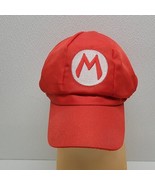 Super Mario Bros. Retro Red Mario Costume Cosplay Embroidered Hat Cap - £9.56 GBP