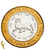 Sam Boyd&#39;s Las Vegas NV Gaming Token Year of the Tiger 999 Fine Silver - $1,153.59 MXN