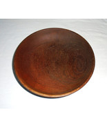 Ray Huskey Wood Dough Bowl Handmade Vintage 9&quot; Rustic Farmhouse Cottagecore - $44.55