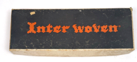 Vintage Interwoven Socks Gift Box Advertising Clothing Ephemera Prop  - $399.14 MXN