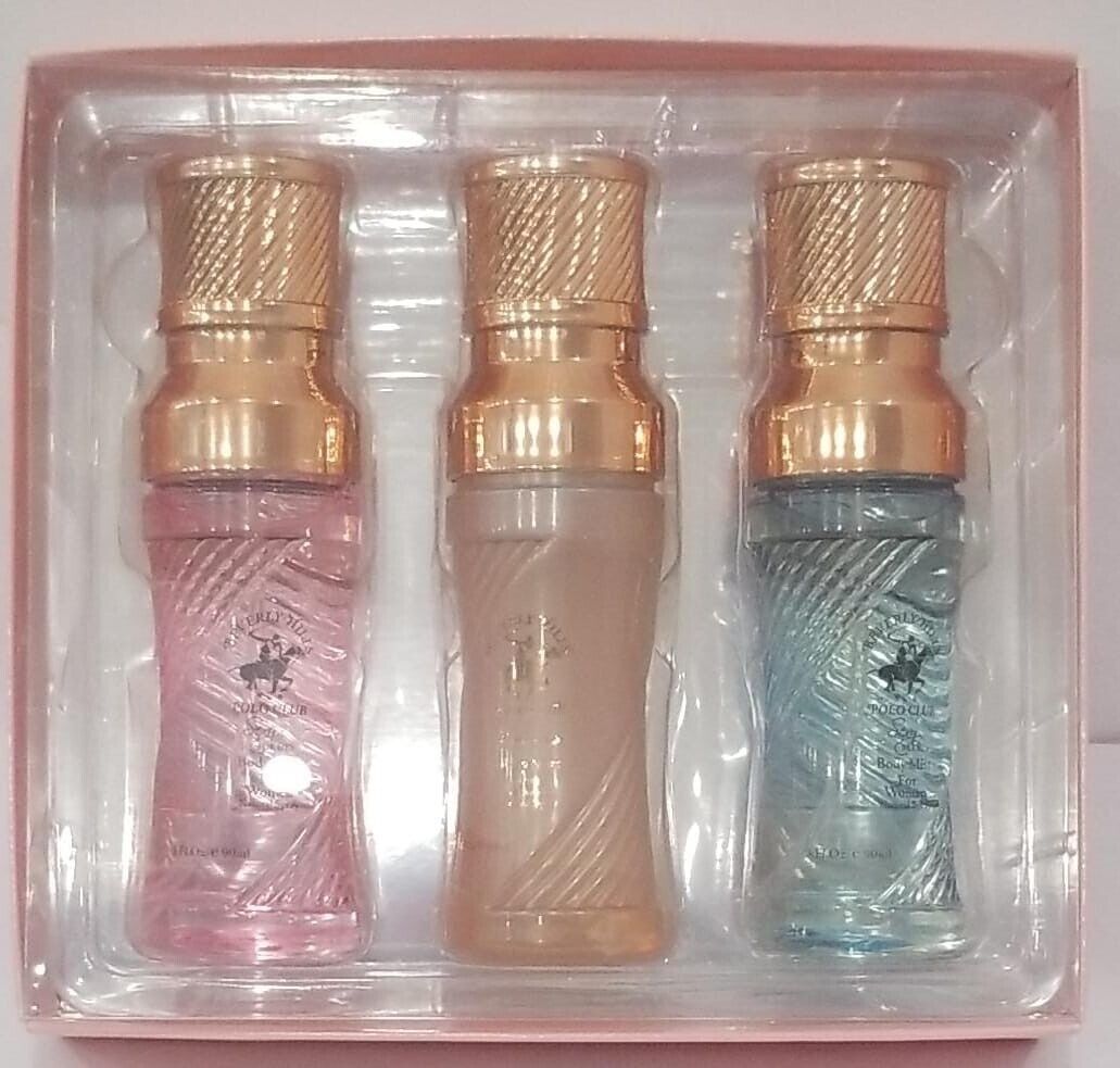 Beverly Hills Polo Club Women' Body Mist Sexy for Her Embrace Sexy Blue Gift Set - $32.66