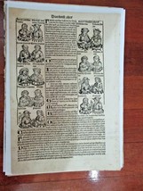 Page 76 of Incunable Nuremberg chronicles , 1493 . Alexander the great and more - £124.05 GBP
