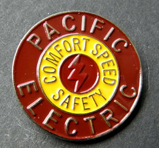 Pacific Electric Comfort Speed Safety Lapel Pin Badge 1 Inch - £4.49 GBP