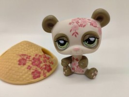 LPS Authentic Panda Bear #904 with  and Hat Cherry Blossom - £17.91 GBP