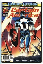 Captain America #1-1998 First issue-Comic Book-Marvel NM- - £20.15 GBP