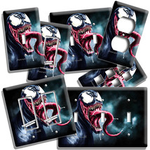 Venom Comics Dark Super Villain Light Switch Outlet Wall Plate Room Man Cave Art - £13.66 GBP+