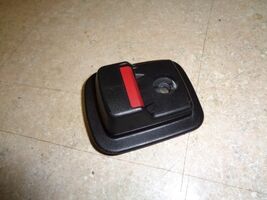 03 Mercedes R230 SL500 luggage seat belt clip buckle, rear 2308600096 black - $19.99