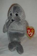&#39;99 Ty Original Beanie Baby Slippery The Seal 5th Gen Ht 6th Gen Tt Mwmt #4222 - £2.29 GBP