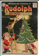 Rudolph The Red-Nosed Reindeer 1956-DC-Santa Claus-Christmas issue-VG- - $35.31