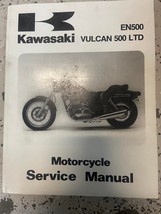 1996 2000 2002 Kawasaki EN500 Vulcan 500 Ltd Servizio Riparazione Shop Manuale - £61.61 GBP